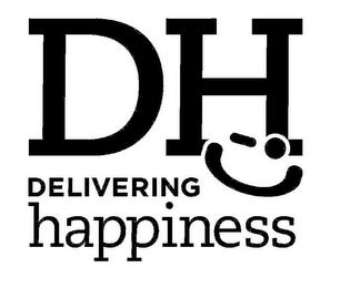 DH DELIVERING HAPPINESS logo
