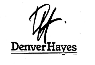 DH DENVER HAYES logo