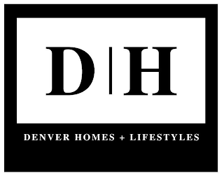 DH DENVER HOMES + LIFESTYLES logo