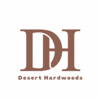DH DESERT HARDWOODS logo