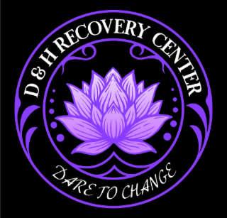 D&H RECOVERY CENTER DARE TO CHANGE logo