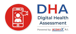 DHA DIGITAL HEALTH ASSESSMENT POWERED BY: MEDINYX A.I. logo