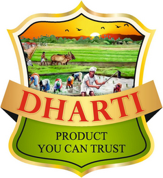 DHARTI PRODUCT YOU CAN TRUST logo