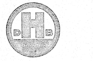 DHB DORTMUNDER-HANSA-BRAUEREI A-G logo