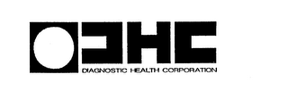DHC DIAGNOSTIC HEALTH CORPORATION logo