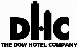 DHC THE DOW HOTEL COMPANY logo