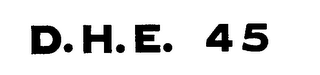D.H.E. 45 logo