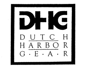 DHG DUTCH HARBOR GEAR logo