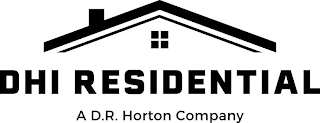 DHI RESIDENTIAL A D.R. HORTON COMPANY logo