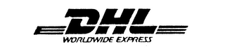DHL WORLDWIDE EXPRESS logo