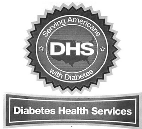 DHS SERVING AMERICANS WITH DIABETES DIABETES HEALTH SERVICES logo
