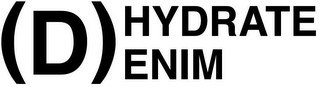 DHYDRATE DENIM logo