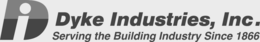 DI DYKE INDUSTRIES, INC. SERVING THE BUILDING INDUSTRY SINCE 1866 logo