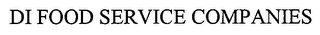 DI FOOD SERVICE COMPANIES logo