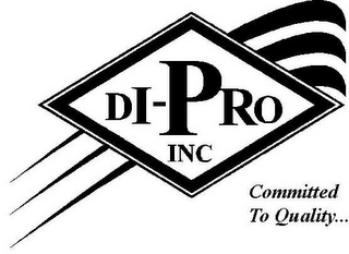DI-PRO INC COMMITTED TO QUALITY ... logo