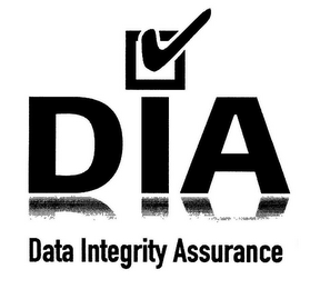 DIA DATA INTEGRITY ASSURANCE logo