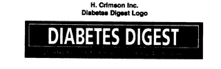 DIABETES DIGEST DIABETES INFORMATION YOU CAN USE logo