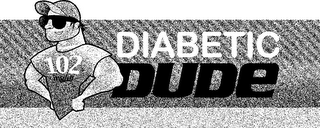 DIABETIC DUDE 102 MG/DL logo