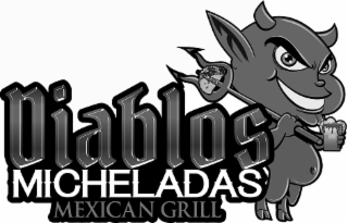 DIABLOS MICHELADAS MEXICAN GRILL logo