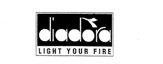 DIADORA LIGHT YOUR FIRE logo