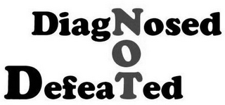 DIAGNOSED NOT DEFEATED logo