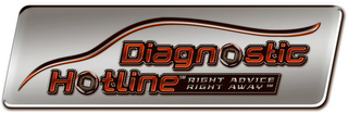 DIAGNOSTIC HOTLINE RIGHT ADVICE RIGHT AWAY logo