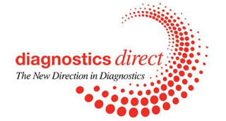 DIAGNOSTICS DIRECT THE NEW DIRECTION IN DIAGNOSTICS logo
