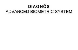 DIAGNÔS ADVANCED BIOMETRIC SYSTEM logo