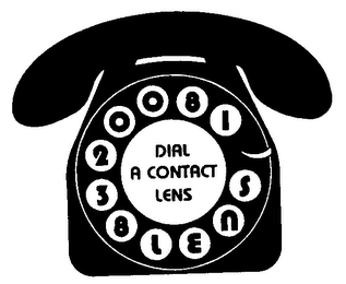 DIAL A CONTACT LENS 1800238LENS logo