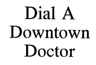 DIAL A DOWNTOWN DOCTOR logo