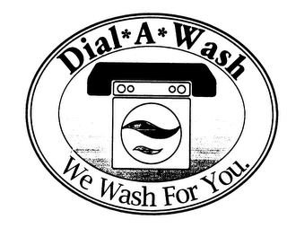 DIAL A WASH WE WASH FOR YOU logo