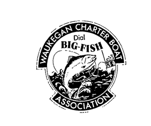 DIAL BIG-FISH WAUKEGAN CHARTER BOAT ASSOCIATION logo
