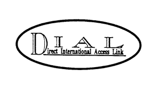 DIAL DIRECT INTERNATIONAL ACCESS LINK logo
