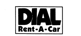 DIAL RENT-A-CAR logo