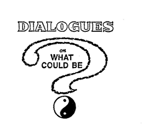 DIALOGUES ON WHAT COULD BE logo