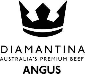 DIAMANTINA AUSTRALIA'S PREMIUM BEEF ANGUS logo