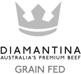 DIAMANTINA AUSTRALIA'S PREMIUM BEEF GRAIN FED logo