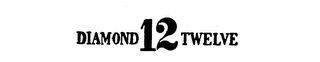 DIAMOND 12 TWELVE logo