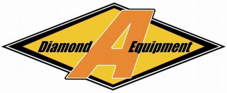 DIAMOND A EQUIPMENT logo