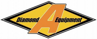 DIAMOND A EQUIPMENT logo