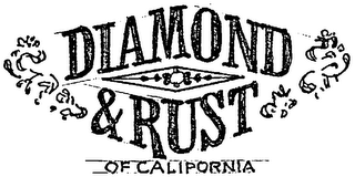 DIAMOND AND RUST OF CALIFORNIA logo
