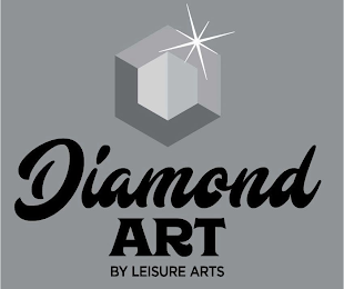DIAMOND ART BY LEISURE ARTS logo