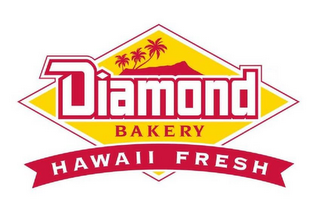 DIAMOND BAKERY HAWAII FRESH logo