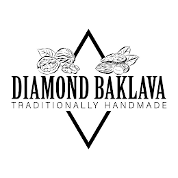 DIAMOND BAKLAVA TRADITIONALLY HANDMADE logo