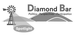 DIAMOND BAR SPOTLIGHT POLITICS - PERSPECTIVES - PARTICIPATION logo