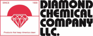 DIAMOND CHEMICAL COMPANY LLC. SINCE 1930 PRODUCTS THAT KEEP AMERICA CLEAN logo