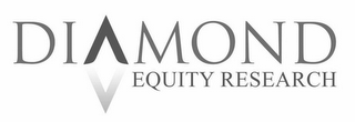 DIAMOND EQUITY RESEARCH logo