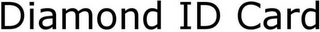DIAMOND ID CARD logo