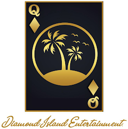 DIAMOND ISLAND ENTERTAINMENT QQ logo