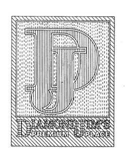 DIAMOND JIM'S PREMIUM PLACE DJ logo